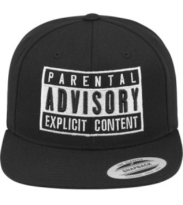 Cap "Parental Advisory"-image